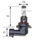 AMOLUX 106 - LAMP. HB-4 12V 55W 57006