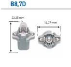 AMOLUX 125F - LAMP WEDGE SOLDADA 12V 1,2W F