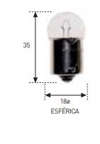 AMOLUX 152 - LAMP PILOT 24V 5W BA15S E18