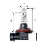 AMOLUX 52 - BOMBILLA H-11 12V 55W (PGJ19-2)