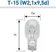 AMOLUX 634 - WEDGE-CUÏA T-13 12V 16W