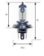  782 - LAMP H4 12V 65/60W P43T