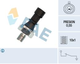 FAE 12436 - MANOCONTACTO PRESION ACEITE OPEL ASTRA G/H/J