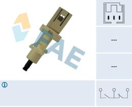 FAE 24410 - INTERRUPTOR STOP JUMPER ALFA 155 166 GTV SPIDER