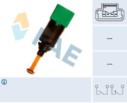 FAE 24899 - INTERRUPTOR FRENO BERLINGO/C2/C3/C4