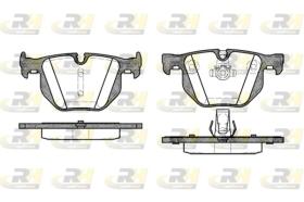 ROADHOUSE 238160 - PASTILLA DE FRENO TRAS BMW SERIE 5 (E60,E61)