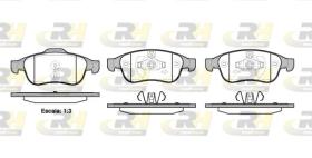 ROADHOUSE 2124810 - PASTILLAS DEL. DACIA/RENAULT ARKANA 2019 CAPTUR
