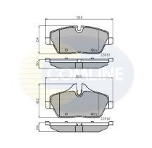 COMLINE CBP01531 - PASTILLAS DEL BMW 2113100