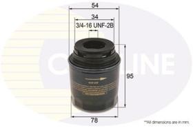 COMLINE EOF250 - FILTRO ACEITE SEAT/SKODA/AUDI/VW MOTORES GASOLINA