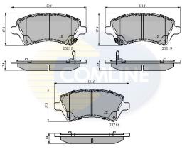 COMLINE CBP31154 - PASTILLAS TOYOTA COROLLA