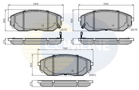 COMLINE CBP31178 - PASTILLAS DELANTERAS KIA SORENTO 2002-