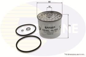 COMLINE EFF001 - FILTRO GASOIL CAV SISTEMA LUCAS