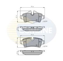 COMLINE CBP01759 - PASTILLAS TRASERAS  MINI COOPERS CLUBMAN