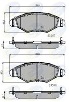 COMLINE CBP01131 - PASTILLAS DEL XSARA/206