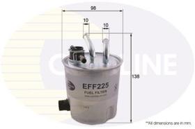 COMLINE EFF225 - FILTRO GASOIL NISSAN NAVARA