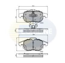 COMLINE CBP01137 - PASTILLAS DEL ASTRA H VECTRA C SAAB 9-3 HASTA 2014