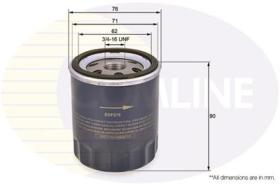 COMLINE EOF076 - FILTRO ACEITE SEAT/SKODA AROSA FABIA OCTAVIA LUPO