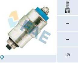 FAE 73010 - SOLENOIDE  CORTE COMBUSTIBLE TIPO LUCAS PSA FIAT