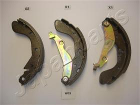 JAPANPARTS GFW03AF - KIT ZAPATAS TRASERAS AVEO KALOS LANOS