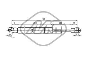 METALCAUCHO 46852 - MUELLE NEUMATICO CAPO LUPO