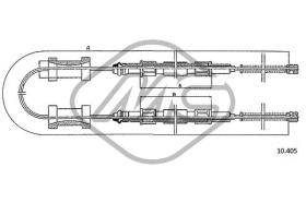 METALCAUCHO 80540 - CABLE FRENO 80 ALL