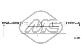 METALCAUCHO 80595 - CABLE FRENO A8 (L) ALL SX-LH