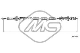 METALCAUCHO 80613 - CABLE ACELERADOR A3 ALL EXC. 1,8T