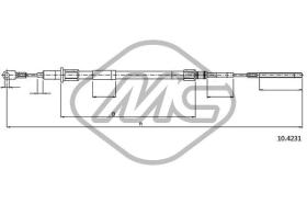 METALCAUCHO 80659 - CABLE FRENO 318 COMPACT ALL (E36) DX/S