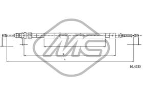 METALCAUCHO 80840 - CABLE FRENO C2 ALL (DISC BRAKE)