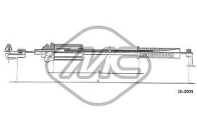 METALCAUCHO 80897 - CABLE ACELERADOR AX DIESEL