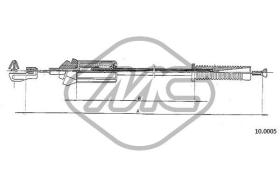 METALCAUCHO 80898 - CABLE ACELERADOR AX SPORT