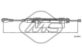 METALCAUCHO 80933 - CABLE FRENO 230-300-320 CE-E36 AMG. AN