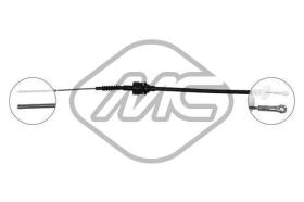 METALCAUCHO 81087 - CABLE EMBRAGUE UNO TURBO IE