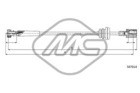 METALCAUCHO 81242 - CABLE CUENTAKILOMETROS CINQUECENTO 700