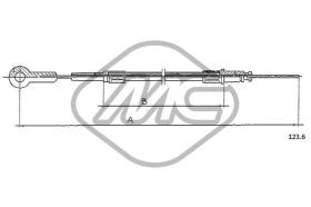 METALCAUCHO 81413 - CABLE ACELERADOR 500ALL - 126 ALL