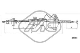 METALCAUCHO 81417 - CABLE ACELERADOR PANDA 750/1000 - 4X4