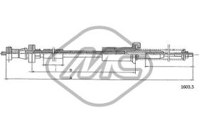 METALCAUCHO 81424 - CABLE ACELERADOR REGATA 70-85 1,3 - 1,