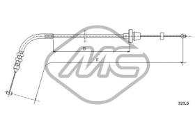 METALCAUCHO 81533 - CABLE ACELERADOR Y 10 ALL MOT. FIRE