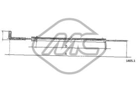 METALCAUCHO 81571 - CABLE STARTER 126