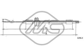 METALCAUCHO 81595 - CABLE CAPO UNO ALL