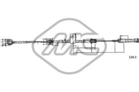 METALCAUCHO 81618 - CABLE STARTER 500F/L