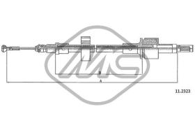 METALCAUCHO 81684 - CABLE EMBRAGUE ESCORT ALL C/ABS