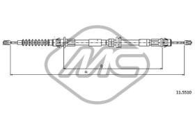 METALCAUCHO 81801 - CABLE FRENO MONDEO SW (DISC BRAKE)