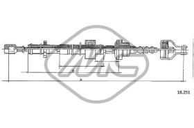 METALCAUCHO 81965 - CABLE EMBRAGUE PRIDE