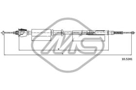 METALCAUCHO 82179 - CABLE FRENO 75 ALL CH.3D280038- DX/SX-