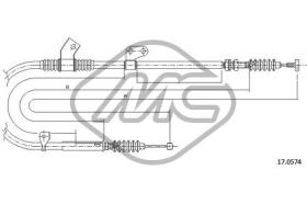 METALCAUCHO 82205 - CABLE FRENO 626-MX6 1,6-2,0 (DOHC) 2DO