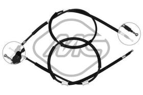 METALCAUCHO 82531 - CABLE FRENO ASTRA G ALL (DISC BRAKE)