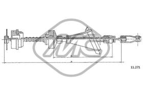 METALCAUCHO 82687 - CABLE EMBRAGUE 104 ALL-TALBOT SAMBA AL