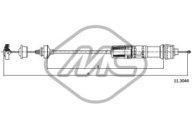 METALCAUCHO 82719 - CABLE EMBRAGUE 306 1,4-1,6 AUTOMATIC