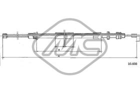 METALCAUCHO 82767 - CABLE FRENO 305 ALL DX/SX-RH/LH